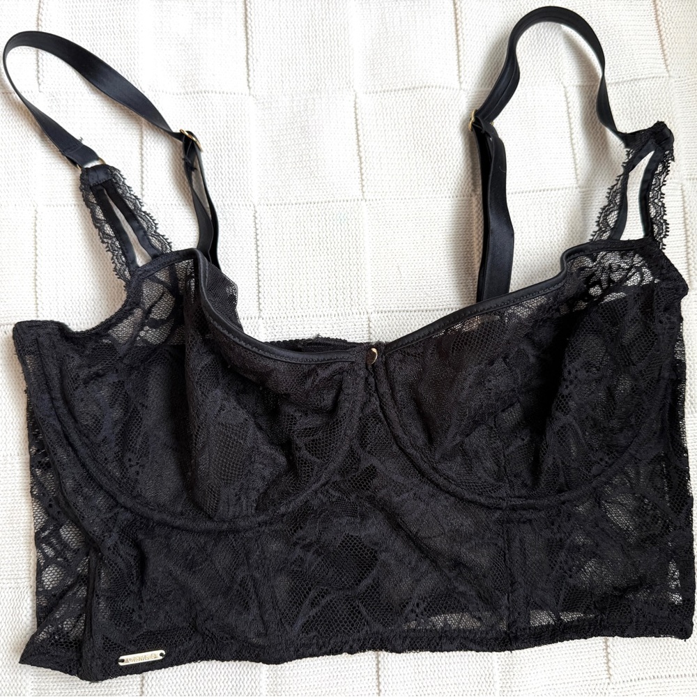 Chantelle Black Lace Underwire Bra